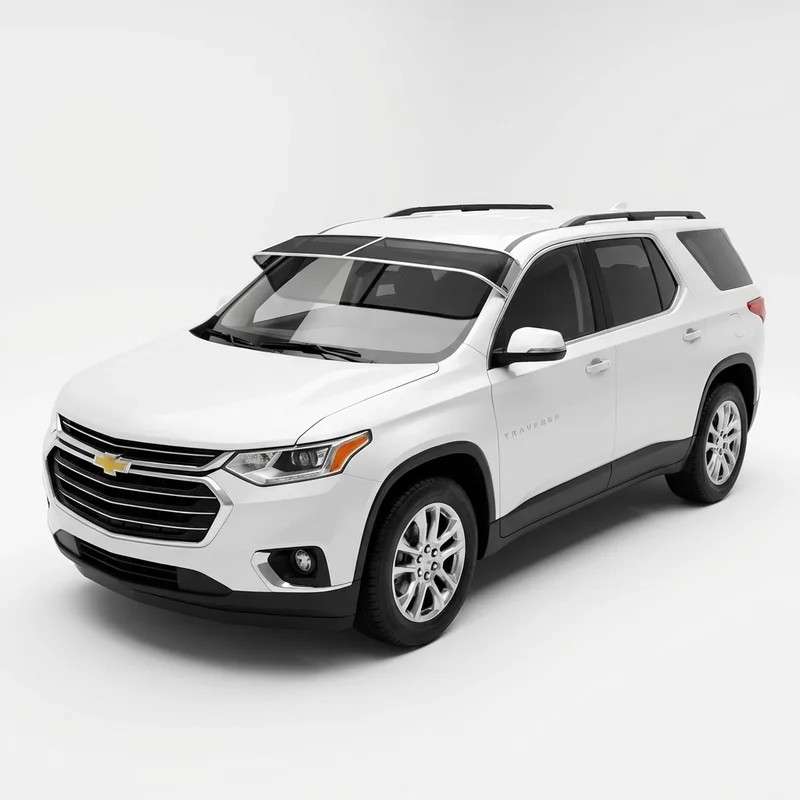 Premium Mesh Windscreen Sunvisor for Chevrolet Traverse Limited (2024 - 2024)