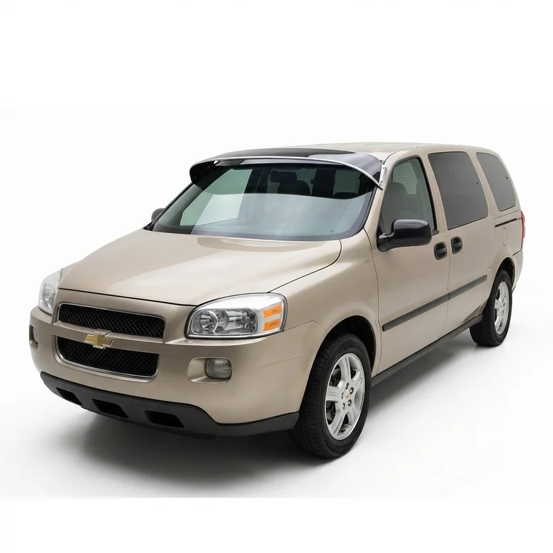 Tinted Acrylic Windscreen Sunvisor for Chevrolet Uplander (2005 - 2009)