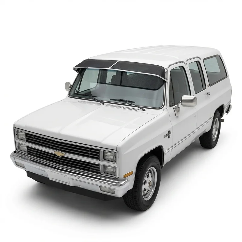 Premium Mesh Windscreen Sunvisor for Chevrolet V20 Suburban (1987 - 1988)