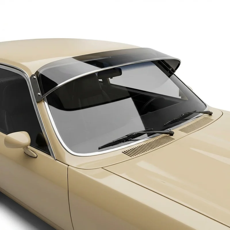 Tinted Acrylic Windscreen Sunvisor for Chevrolet Vega (1971 - 1977)