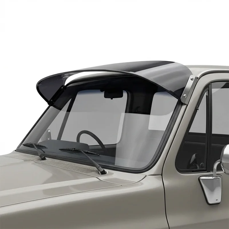 Tinted Acrylic Windscreen Sunvisor for Chevrolet W5500 Tiltmaster (1988 - 2010)