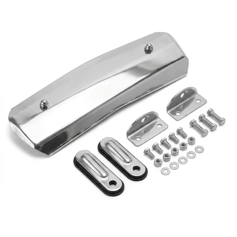Stainless Steel Mounting Bracket Kit for Chinook Motor Coach Glacier (2004 - 2006)