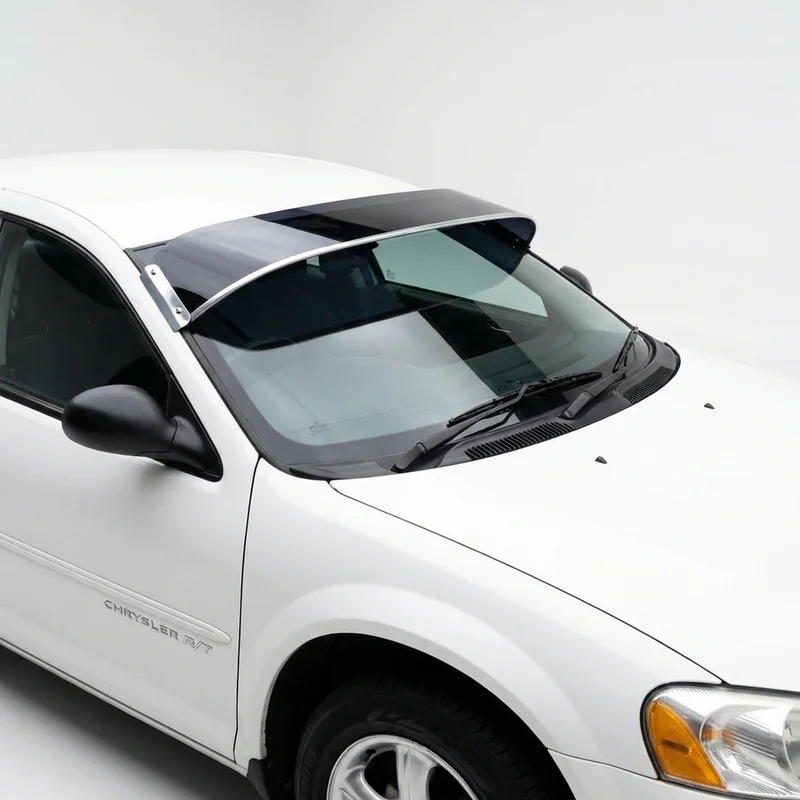 Tinted Acrylic Windscreen Sunvisor for Chrysler Chrysler R/T (1997 - 1997)