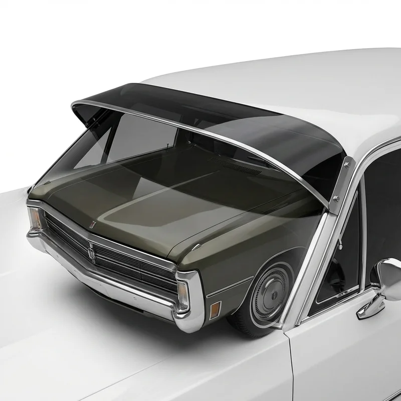 Tinted Acrylic Windscreen Sunvisor for Chrysler Imperial (1970 - 1993)