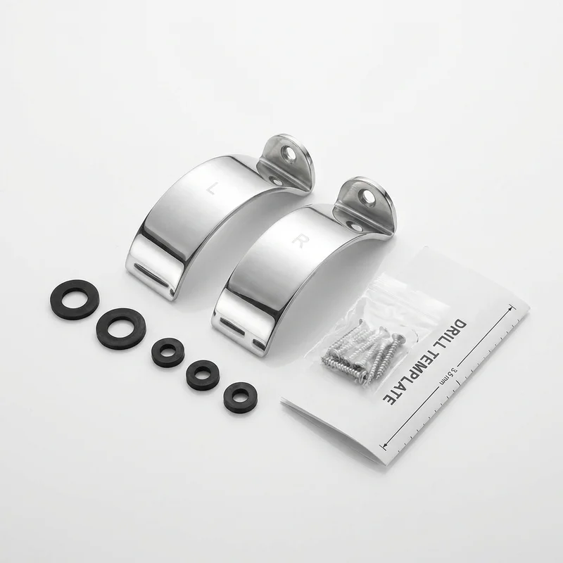 Stainless Steel Mounting Bracket Kit for Chrysler Town & Country (1970 - 2016)