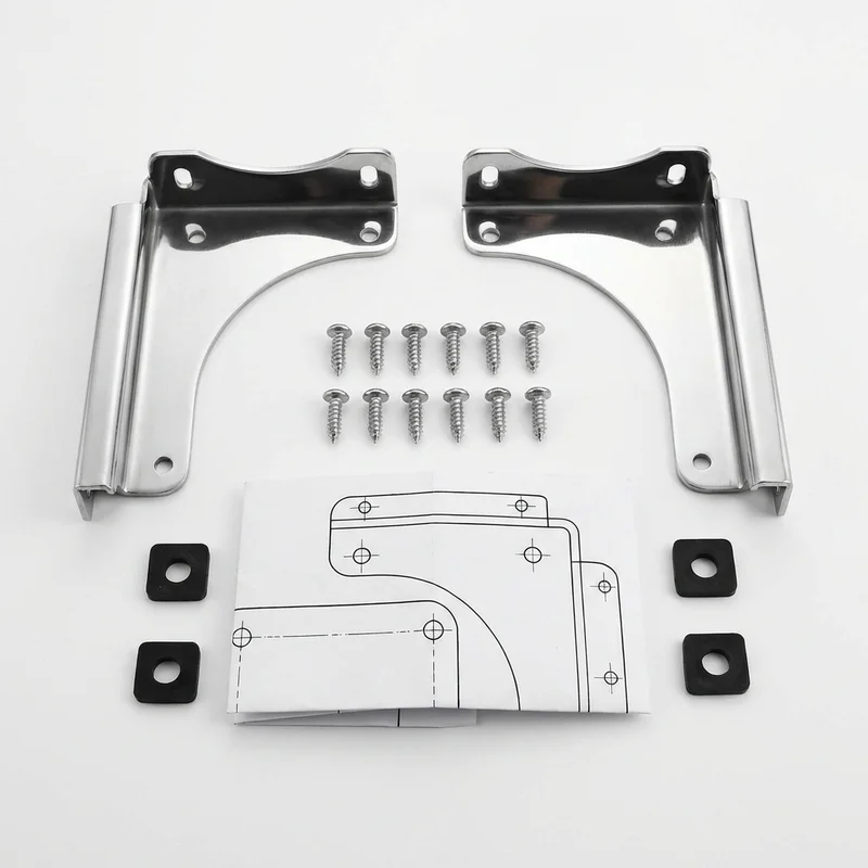 Stainless Steel Mounting Bracket Kit for Citroen D Special (1970 - 1972)