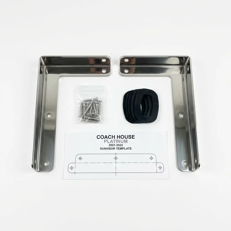 Stainless Steel Mounting Bracket Kit for Coach House Platinum (2021 - 2022)