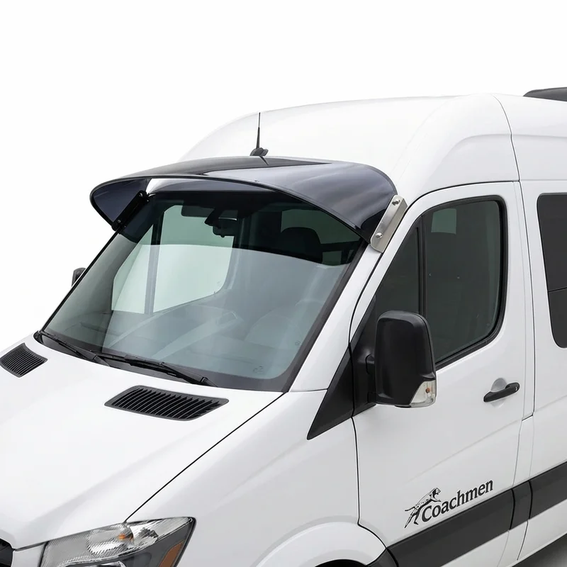 Tinted Acrylic Windscreen Sunvisor for Coachmen Crossfit (2019 - 2019)