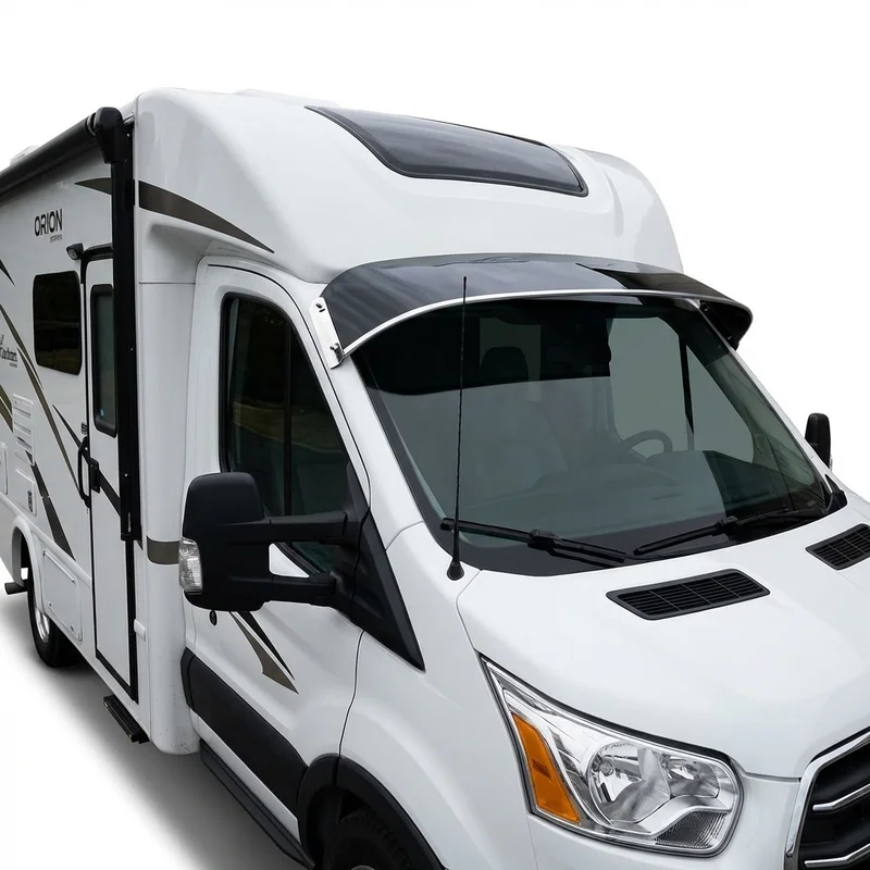Tinted Acrylic Windscreen Sunvisor for Coachmen Orion (2019 - 2019)