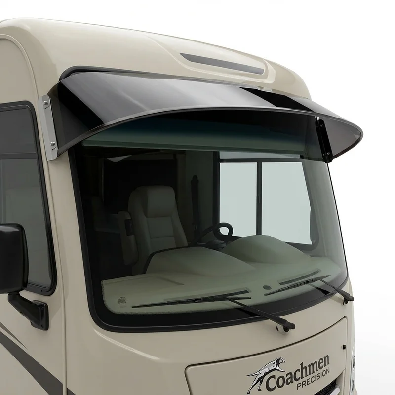 Tinted Acrylic Windscreen Sunvisor for Coachmen Pursuit Precision (2020 - 2020)
