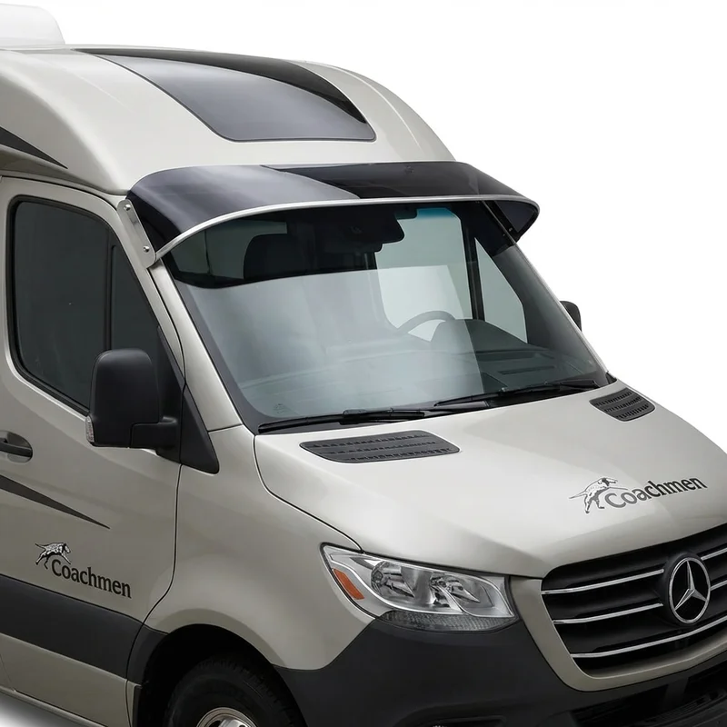 Tinted Acrylic Windscreen Sunvisor for Coachmen Sportscoach SRS (2019 - 2022)