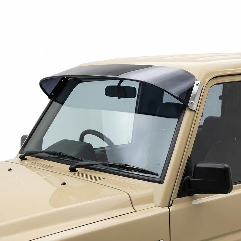 Tinted Acrylic Windscreen Sunvisor for Daihatsu Rocky (1990 - 1992)