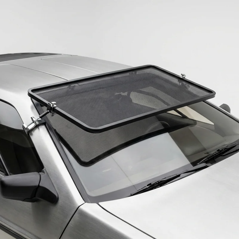 Premium Mesh Windscreen Sunvisor for DeLorean DMC 12 (1981 - 1983)