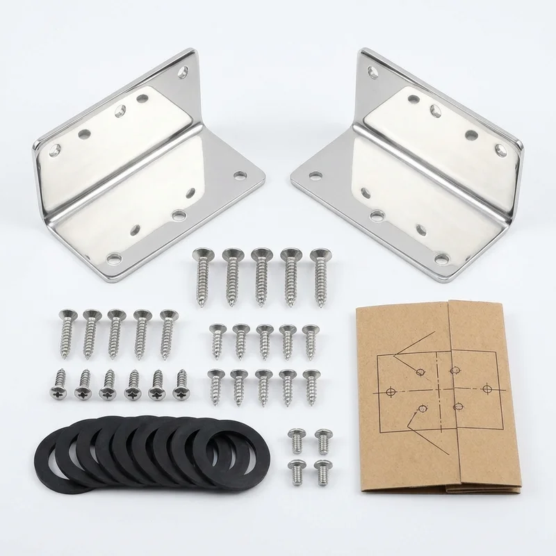 Stainless Steel Mounting Bracket Kit for Dodge 2000 GTX (1989 - 1990)