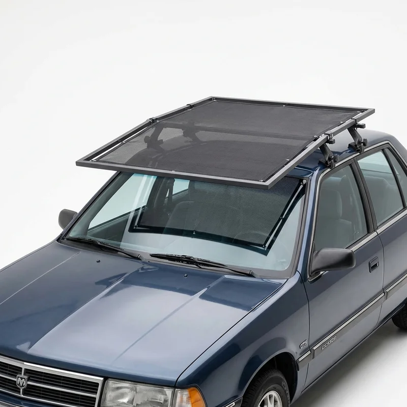 Premium Mesh Windscreen Sunvisor for Dodge 2000 GTX (1989 - 1990)
