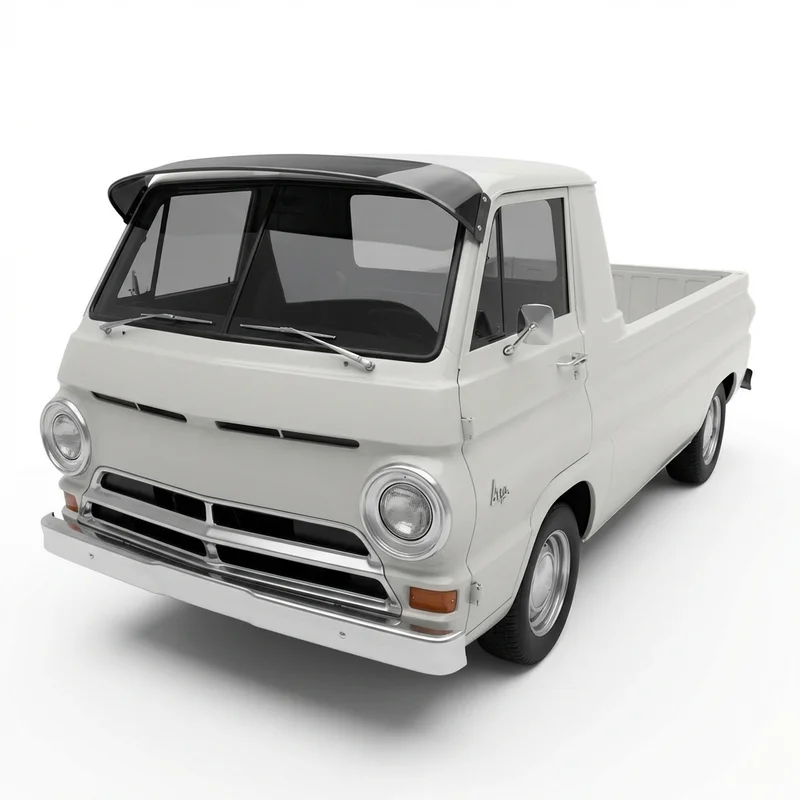 Tinted Acrylic Windscreen Sunvisor for Dodge A100 Pickup (1967 - 1970)