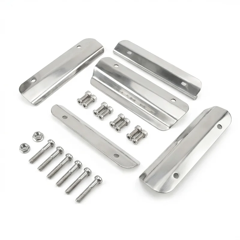 Stainless Steel Mounting Bracket Kit for Dodge A108 Van (1967 - 1970)