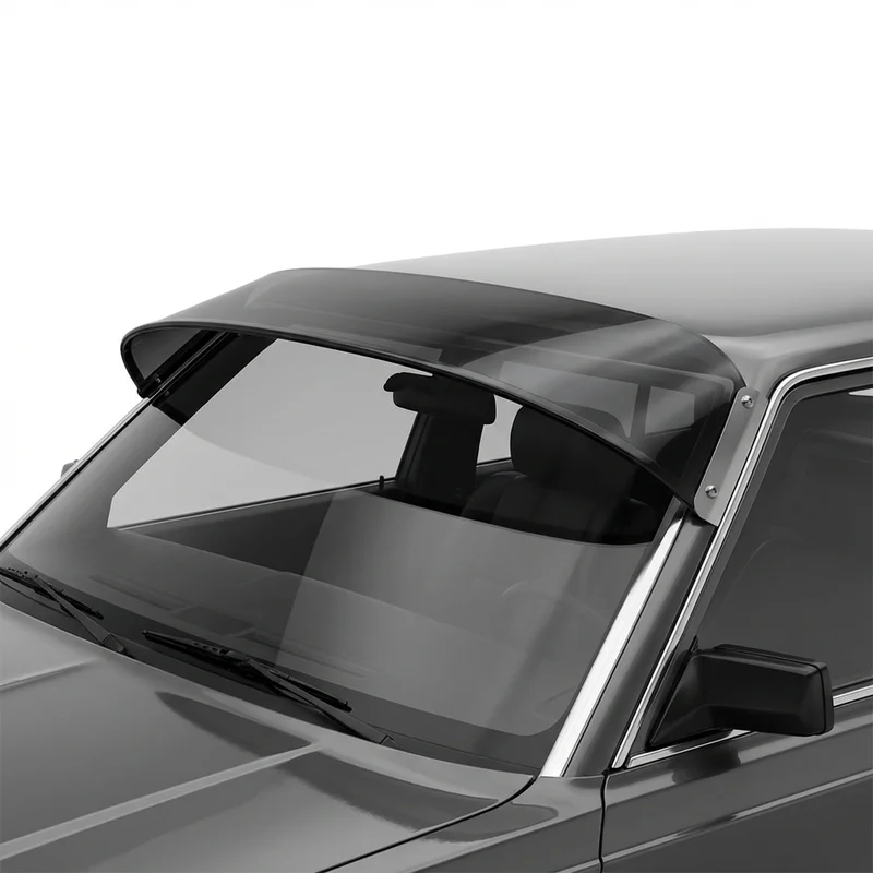 Tinted Acrylic Windscreen Sunvisor for Dodge Aries (1981 - 1989)