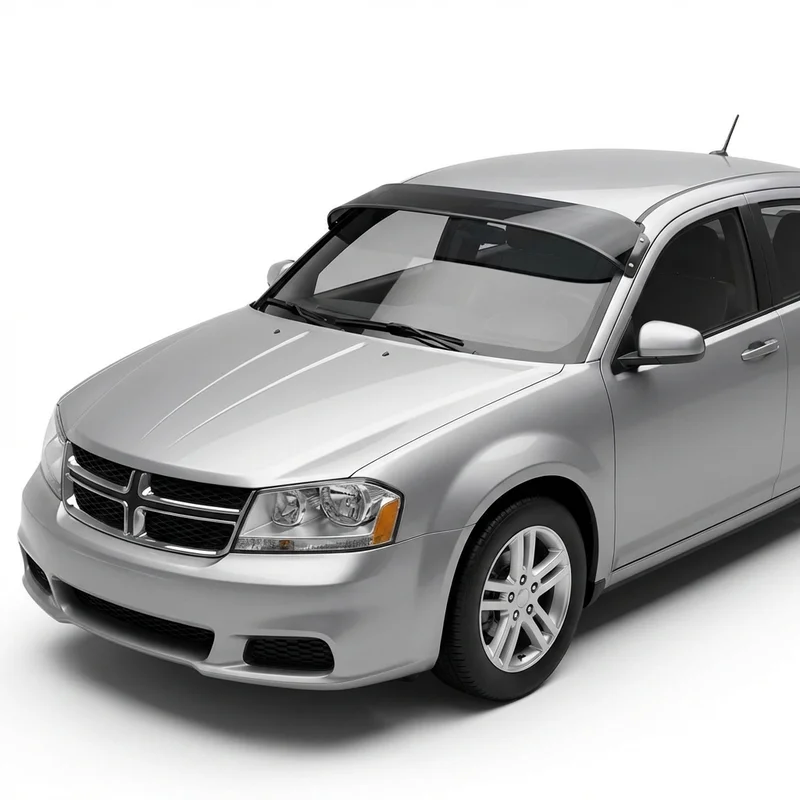 Tinted Acrylic Windscreen Sunvisor for Dodge Avenger (1995 - 2014)