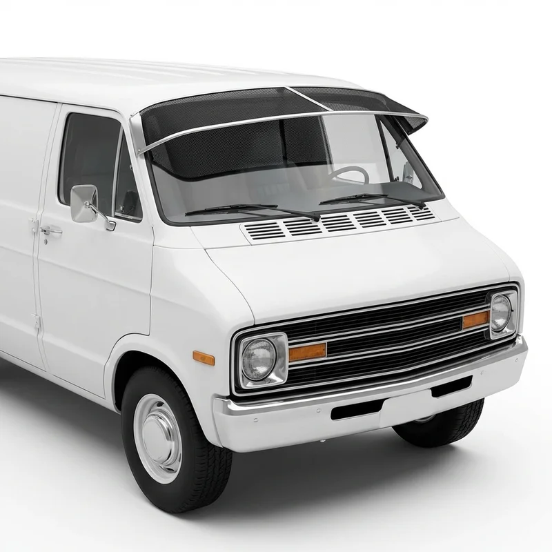 Premium Mesh Windscreen Sunvisor for Dodge B100 (1975 - 1980)