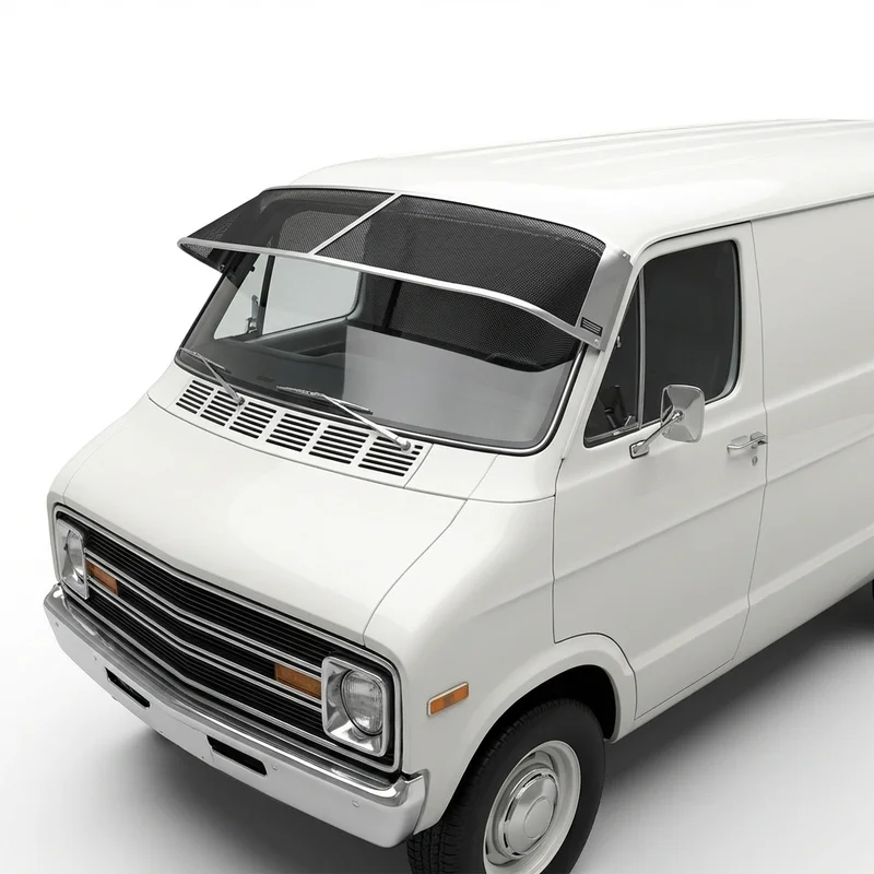 Premium Mesh Windscreen Sunvisor for Dodge B100 Van (1971 - 1974)