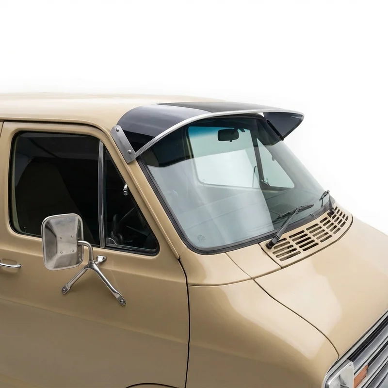 Tinted Acrylic Windscreen Sunvisor for Dodge B100 Van (1971 - 1974)