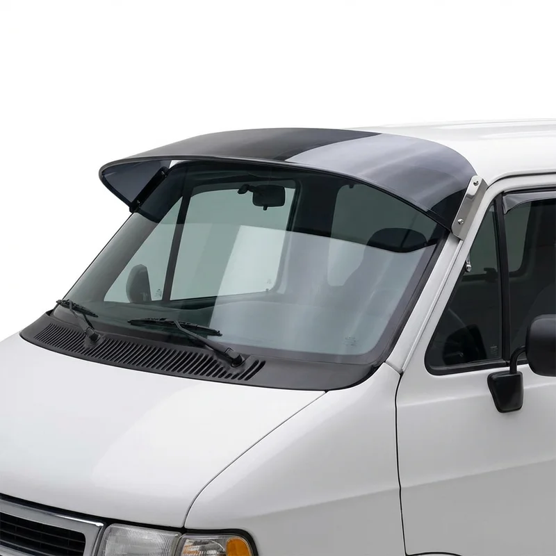Tinted Acrylic Windscreen Sunvisor for Dodge B1500 (1995 - 1998)