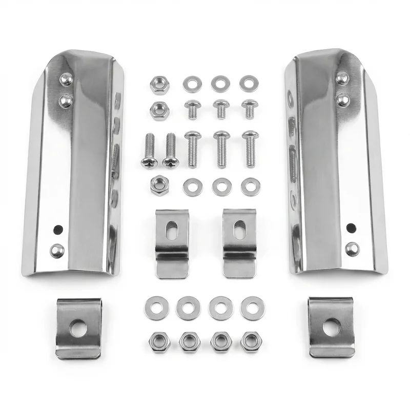 Stainless Steel Mounting Bracket Kit for Dodge B200 Van (1971 - 1974)
