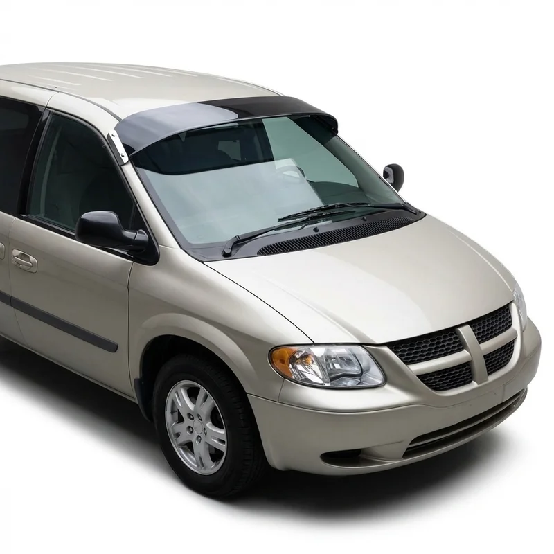 Tinted Acrylic Windscreen Sunvisor for Dodge Caravan (1984 - 2007)