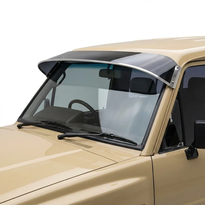 Tinted Acrylic Windscreen Sunvisor for Dodge Conquest (1984 - 1986)