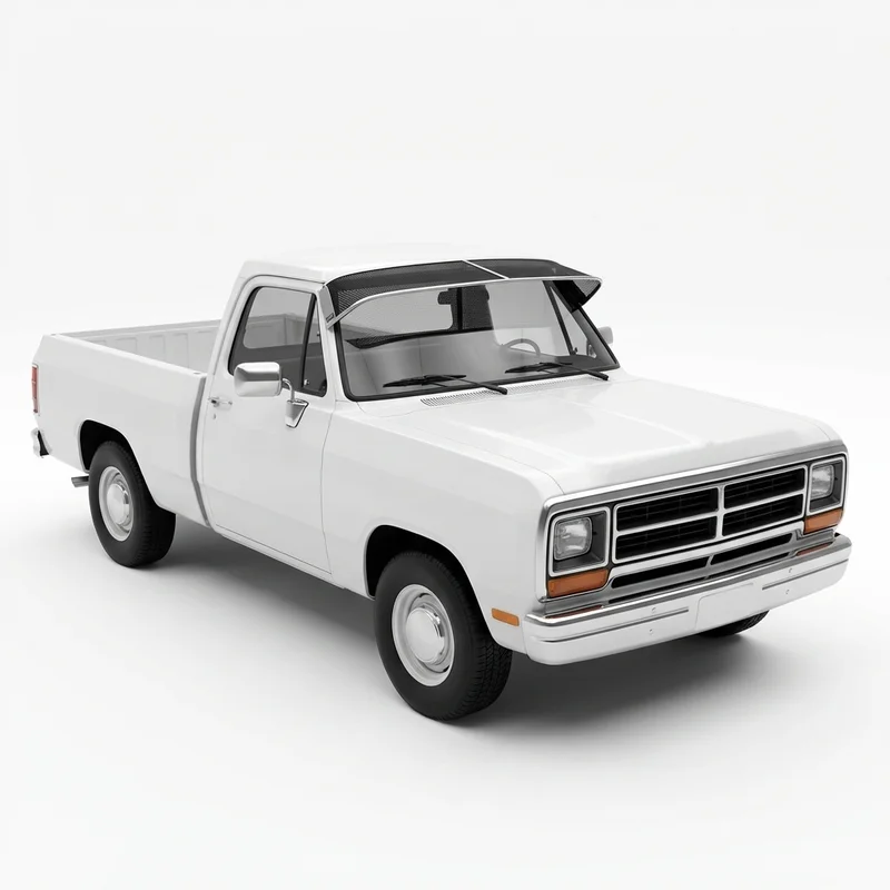 Premium Mesh Windscreen Sunvisor for Dodge D150 (1977 - 1993)
