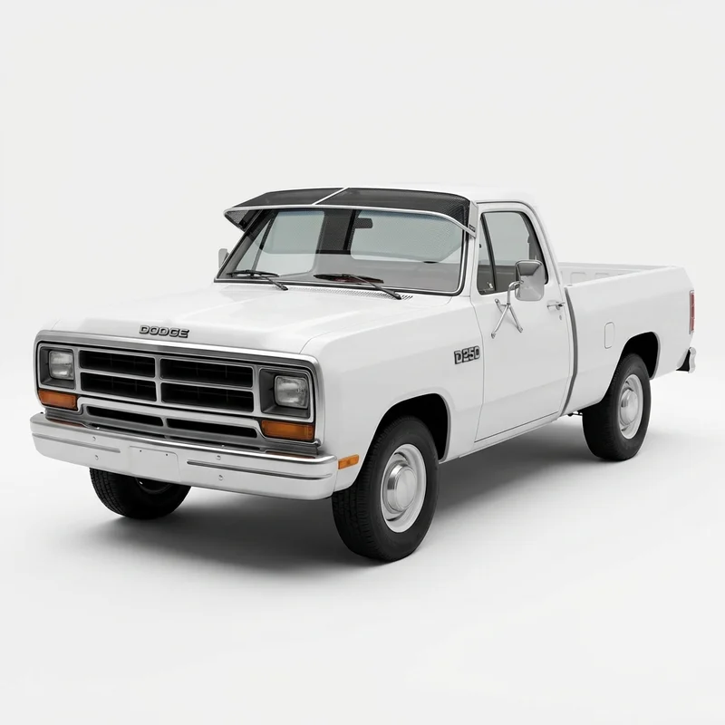 Premium Mesh Windscreen Sunvisor for Dodge D250 (1981 - 1993)