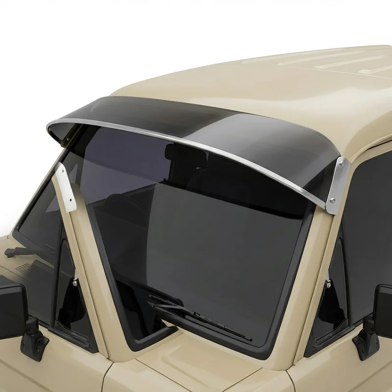 Tinted Acrylic Windscreen Sunvisor for Dodge Magnum (1978 - 2008)