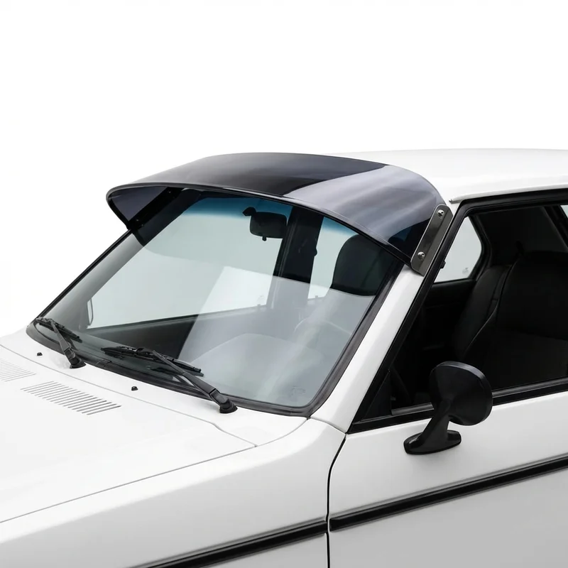 Tinted Acrylic Windscreen Sunvisor for Dodge Omni (1978 - 1990)