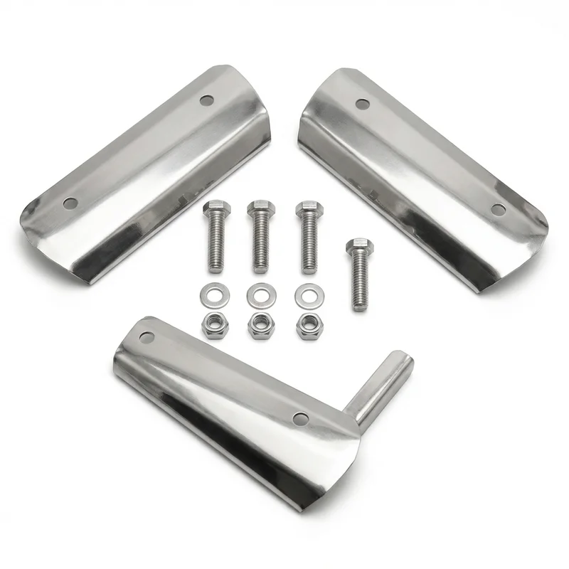 Stainless Steel Mounting Bracket Kit for Dodge P200 Van (1974 - 1974)