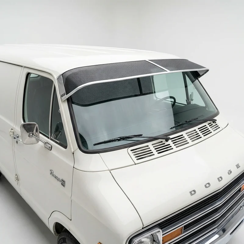 Premium Mesh Windscreen Sunvisor for Dodge P300 Van (1974 - 1974)