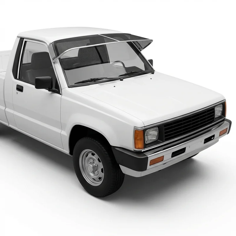 Premium Mesh Windscreen Sunvisor for Dodge Power Ram 50 (1983 - 1986)