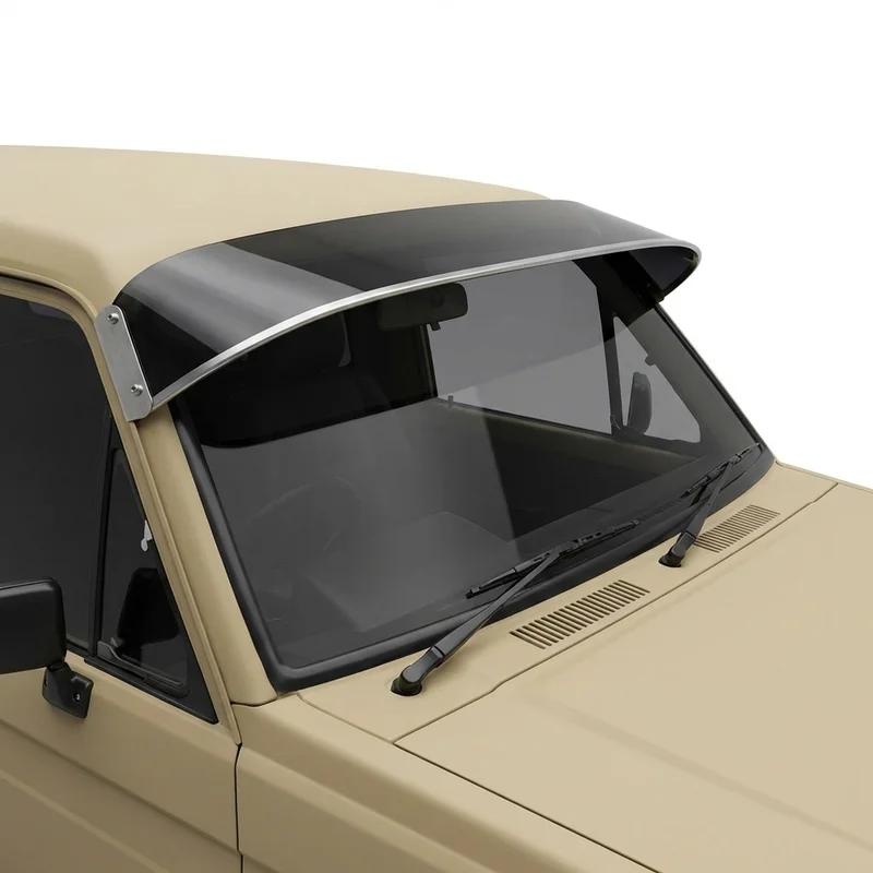 Tinted Acrylic Windscreen Sunvisor for Dodge Power Ram 50 (1983 - 1986)
