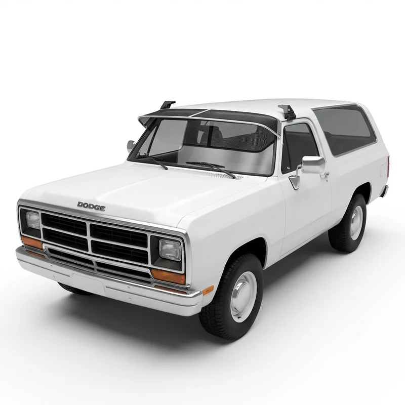 Premium Mesh Windscreen Sunvisor for Dodge Ramcharger (1974 - 2001)