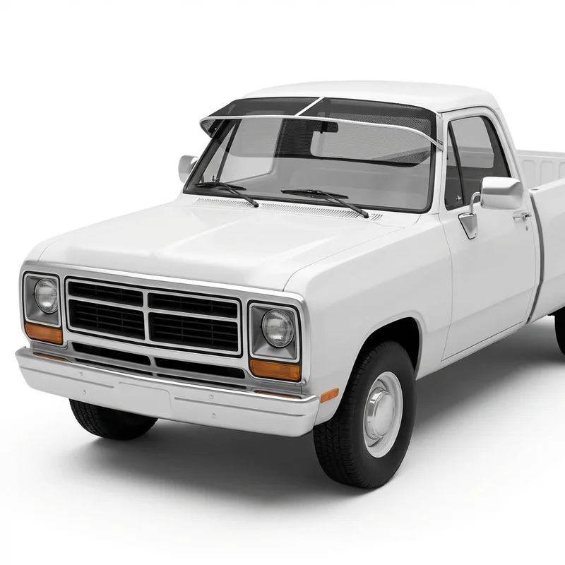 Premium Mesh Windscreen Sunvisor for Dodge W100 (1975 - 1989)