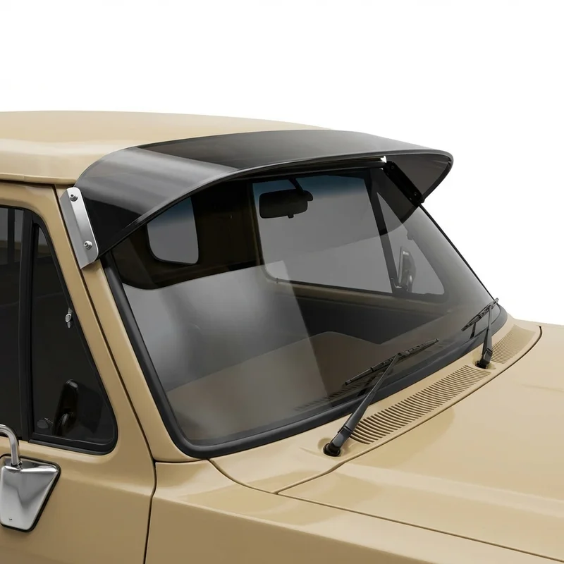 Tinted Acrylic Windscreen Sunvisor for Dodge W250 (1981 - 1993)