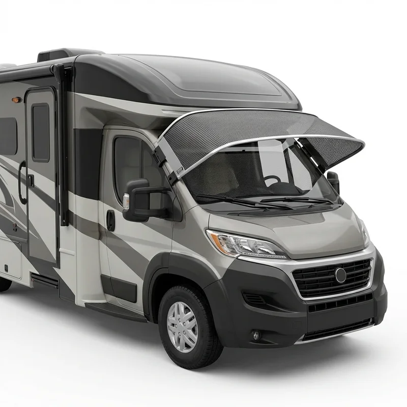 Premium Mesh Windscreen Sunvisor for Entegra Coach Launch (2022 - 2022)