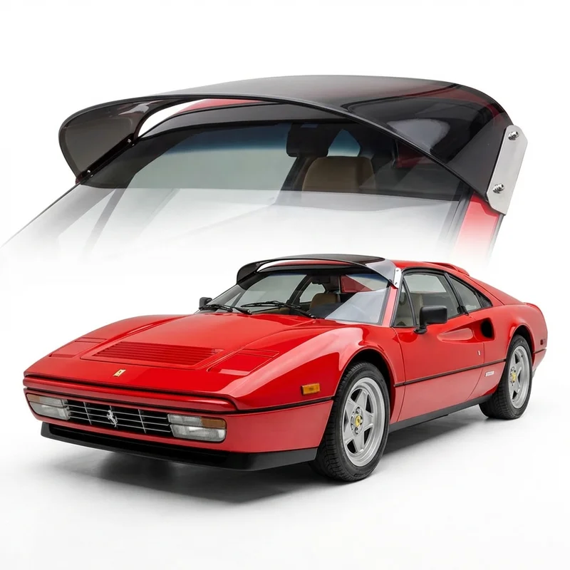 Tinted Acrylic Windscreen Sunvisor for Ferrari 328 GTB (1985 - 1989)