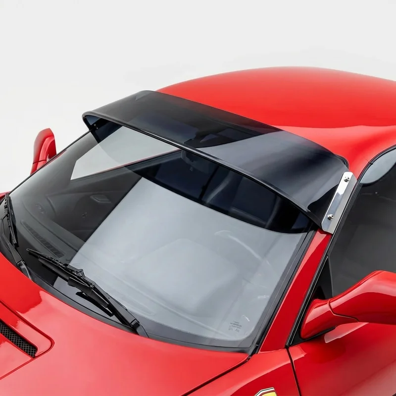 Tinted Acrylic Windscreen Sunvisor for Ferrari 348 GTS (1993 - 1994)