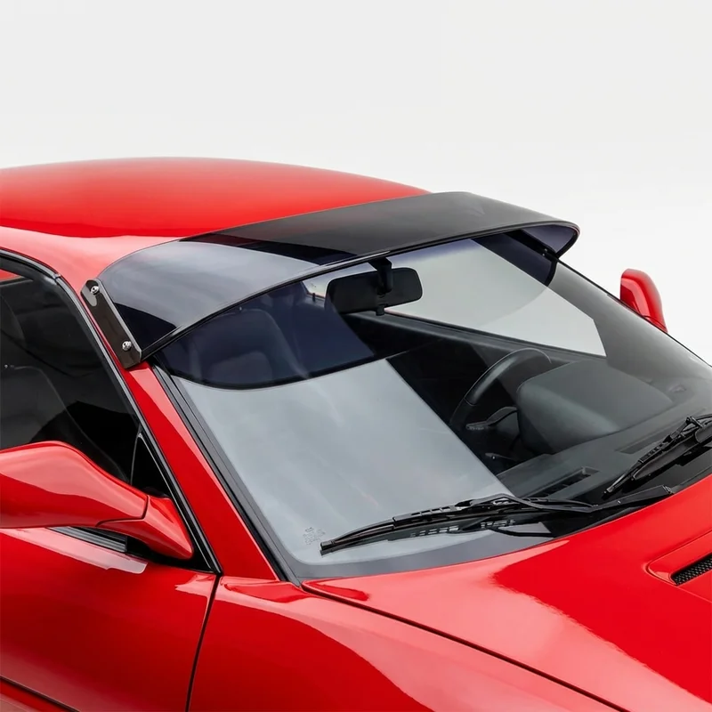 Tinted Acrylic Windscreen Sunvisor for Ferrari 348 TB (1990 - 1992)