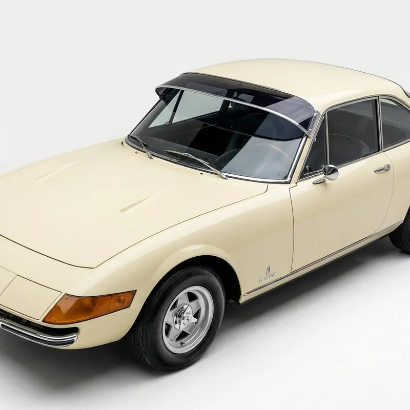 Tinted Acrylic Windscreen Sunvisor for Ferrari 365 GTC (1970 - 1970)
