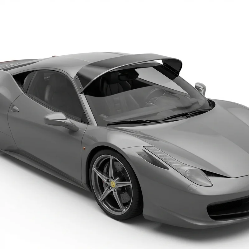 Tinted Acrylic Windscreen Sunvisor for Ferrari 458 Italia (2010 - 2015)
