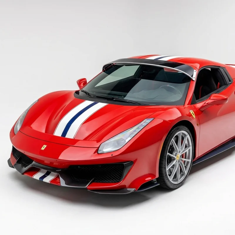Tinted Acrylic Windscreen Sunvisor for Ferrari 488 Pista Spider (2019 - 2019)