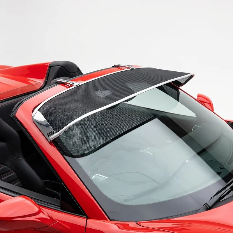 Premium Mesh Windscreen Sunvisor for Ferrari 488 Spider (2016 - 2019)