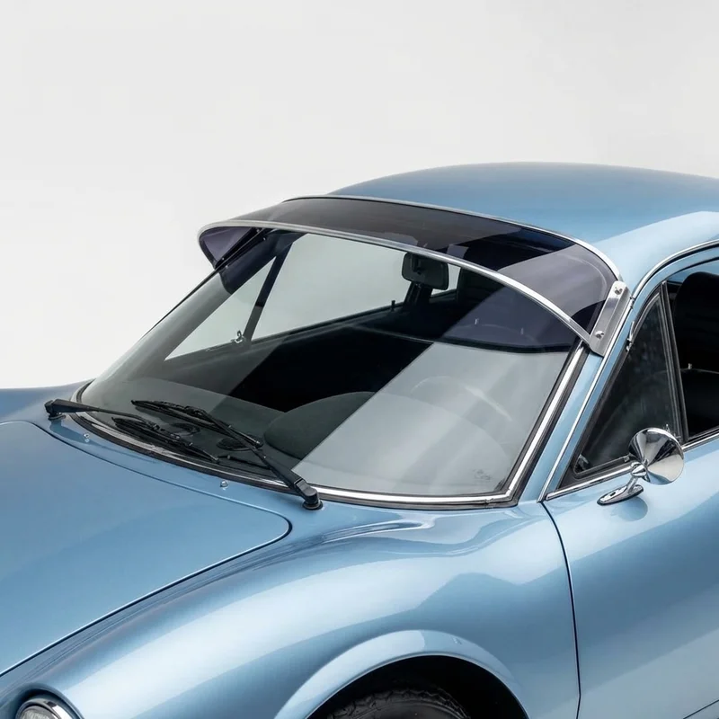 Tinted Acrylic Windscreen Sunvisor for Ferrari Dino 246 GT (1970 - 1973)